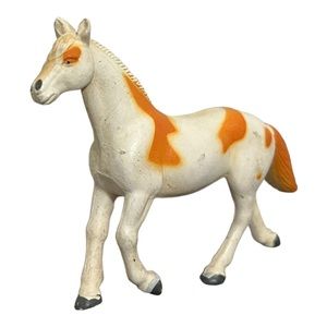 Vintage 1988 Funrise Vinyl Horse Figure Toy MUSTANG